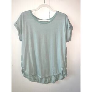 Good Hart S High Low Tunic Top Oversided Seafoam Fall Layering Lagenlook Coastal